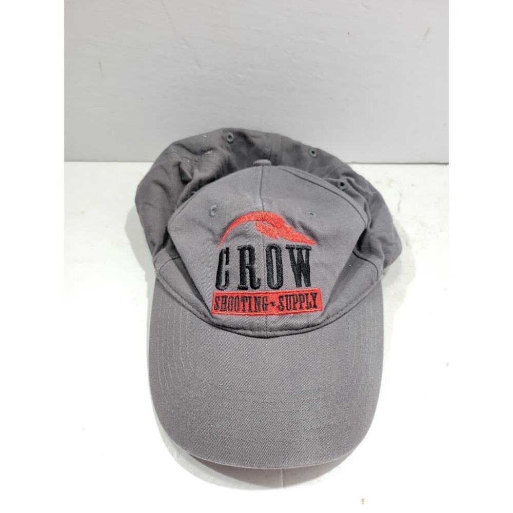 Crow Shooting Supply Gray Adjustable Hat